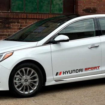Avto styling šport avto nalepke Za Hyundai SANTAFE IX35 Tucson Obe strani telesa, šport, avto nalepke