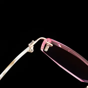 0~+/-4.50 Končal Kratkovidnost Očala Ženske Seksi Mačka Oči Očala Kovinski Kratkovidan Recept Dioptrije Gradient Optične Leče