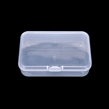 1PC Vroče Prodajo Praktično prozorno Plastično Prozorno Škatla za Shranjevanje S Pokrovom za Zbiranje Zabojnik Primeru Za Dom Shranjevanje