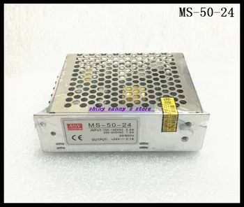 1Pcs MS-50-24 50 W 24V 2.1 AC DC Pretvornik v Majhni količini En Izhod Stikalni napajalnik Nove blagovne Znamke