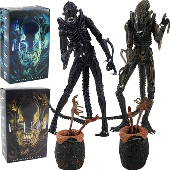 23 cm Aliens VS Predaor figuric Xenomorph Facehugger Chestburster Jajca Ultimate Edition AVP Model Igrače