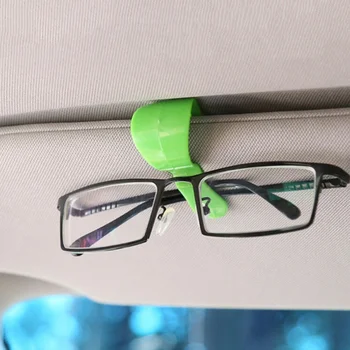 2Pcs večnamenska Prenosna Očala Auto Posnetek Zapiralo, ki ga Avto sončna Očala Opomba Posnetek Ime Imetnika Kartice