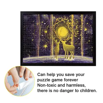 4/10/20pcs Puzzle Zaščitno folijo Lupine Listov Transparentno Samolepilna Podloga Igra K9FF