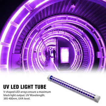 40 LED UV Svetlobo Črno Napeljave UV Svetlobe Bar LED Trak Stranka Klub DJ Svetilka UV Plakat UV Umetnosti Ultravijolično Zdravljenju Madeže Detektor