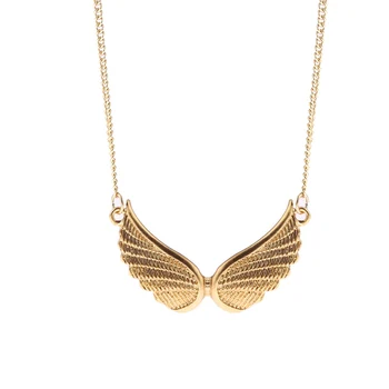 6 kos/veliko modni nakit dodatki angel krilo ogrlice za ženske