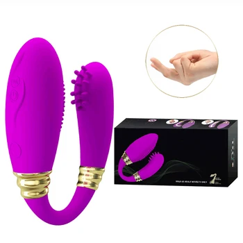 7 Hitrosti Silikonski Vibrator Prst Vibratorji Klitorisa Spodbujanje Vaginalne Erotično Masažo Odraslih Izdelek Sex Igrače za Ženske Masturbators