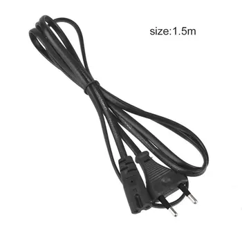 AC Napajalni Adapter Kabel Kabel Priključki 50 cm 2-Vile 2 napajalna Vtičnica Kabel Za Laptop Prenosnik