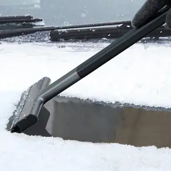 Avto led strgalo vetrobransko steklo ice breaker odtajanje hitro čiščenje steklenih krtačo času za odstranjevanje orodje TPU okno avtomobila pozimi lopato, čopič
