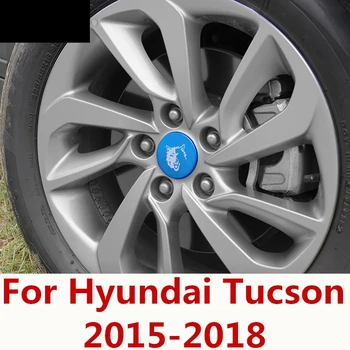 Avto pesto Kolesa Dekorativna obliž pesto Kolesa center okrasni pokrov Zunanja dekoracija dodatna Oprema Za Hyundai Tucson-2018