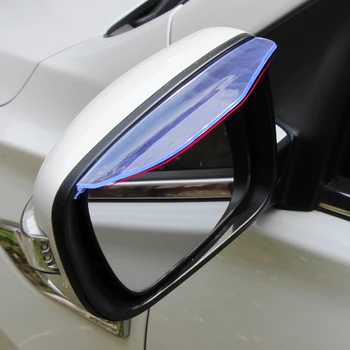 Avto rearview mirror dež obrvi Za Renault sceni c1 2 c3 modus delovna halja Logan Sandero CLIO CAPTUR Megane Koleos