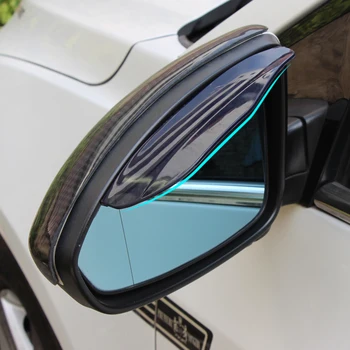 Avto rearview mirror dež obrvi Za Renault sceni c1 2 c3 modus delovna halja Logan Sandero CLIO CAPTUR Megane Koleos