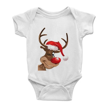 Božič 2020 baby boy baby bodysuit baby girl boy oblačila modni vse-tekmo novorojenčka jumpsuit Ropa Bebe nogavice Novorojenčka darila