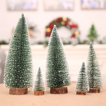Božično Drevo arbol de navidad Novo Leto je Mini Božično Drevo Majhne Borovih adornos de navidad Desktop Mini Božični Dekor