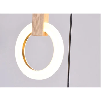Enotni lestenec razsvetljavo Sodoben minimalističen slog razsvetljava za Stopnice dnevna soba in spalnica Led visoko svetlost lučka