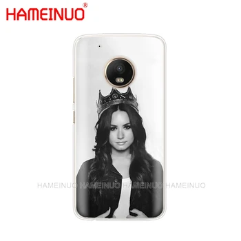 HAMEINUO Demi Lovato primeru telefon kritje Za Motorola Moto X4 C G5 G6 G5S G4 Z2 Z3 IGRAJO PLUS
