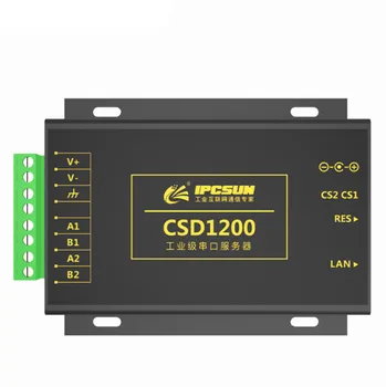 Industrijska Dvojno Serijski Strežnik, 2-vrata 485 za Ethernet, da 485 2-channe L2-izolirane Široko Napetost CSD1200