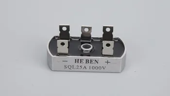 JE BEN blagovne znamke baker Pin 32*60mm SQL25A 1000V 3P Tri Faze Most Diode Usmernik za Generator 2PCS/Veliko