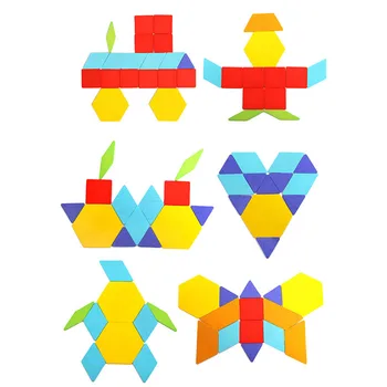 Lesene Otroštva Zgodnjega Učenja Puzzle Igrače Multi-funkcijo Ustvarjalne Sestavljanke Brinquedo Barve Razvoj Kognitivnih, Igrače za Otroke