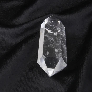 Naravni Majhne Jasno Quartz Crystal Dvojne Točke Wands Obesek Doma Dekor