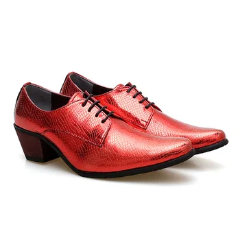 Nov Trend Luksuzni Klasičen Moški Brogue Oxfords Obleko Čevlje Opozoril Toe Čipke Moški Formalno Obutev Svate Chaussure Homme