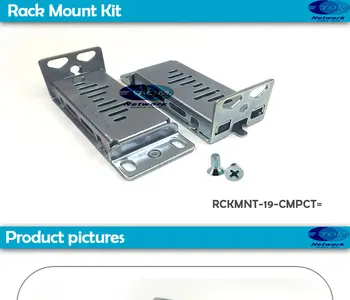 Novo RCKMNT-19-CMPCT= RCKMNT-19-CMPCT Rack Mount Kit Nosilec Uho