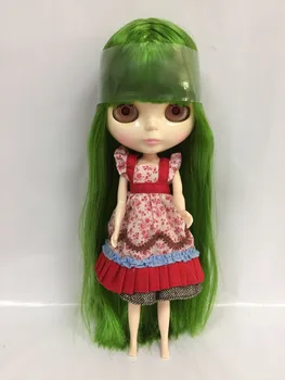 Nude Blyth Lutka,zelene lase Tovarne lutka Moda lutka, ki je Primerna Za DIY 06336