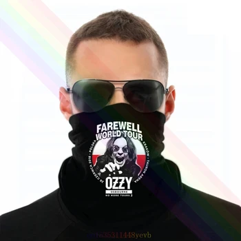 Ozzy Osbourne Slovo World Tour Logotip Klasični Črno Glavo, Šal, Ruta Vratu Toplejše Unisex