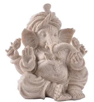 PYK življenje Bude, Kip, Peščenjak Ganesha Kipi, ki jih Ročno. Ganesh Idol za Avto,Hindujski Kipi,Ganesha Idol,Budda Kipi za