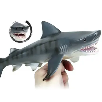 Realno Velikega Morskega Psa Igrače Plastične Ocean Živali, Morskega Psa Figur Izobraževanje Kognitivne Igrača Stranka Korist