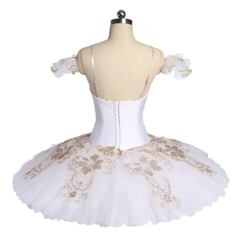Strokovno Balet Tutus Ženske Nutcracker Balet Kostum Grand Grand Pas Classique Balet Bela Snežna Kraljica belih Paquita