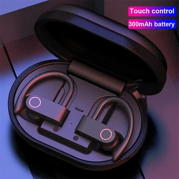 TWS Bluetooth Brezžične Slušalke Polnjenje Box Willkey Šport Nepremočljiva Čepkov Bluetooth V5.0 Slušalke Slušalke Z Mikrofonom