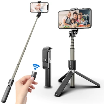 Za Iphone delovanje Fotoaparata Brezžično bluetooth Selfie Palico Nastavek za Daljinsko Palo Selfie Podaljša Zložljive Monopod Visoko kakovost Nova