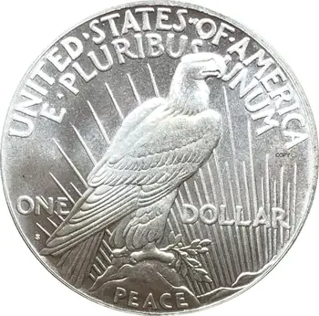 Združene države Amerike ZDA 1927 S Prostosti Kovanec V Boga Zaupamo 1 Eno Mir Dolar Cupronickel Silver Plated Kopijo Kovancev