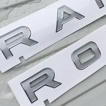 Črke Emblem Logotip Značko za Range Rover SV Avtobiografijo ŠPORT ODKRITJE EVOQUE VELAR Avto Styling Kapuco Trunk Značko Nalepka